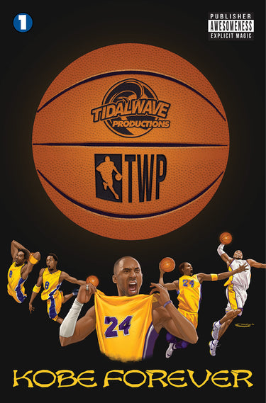 Tribute Kobe Bryant #1 Shah Wu-Tang Homage Exclusive Foil Trade Dress - State of Comics