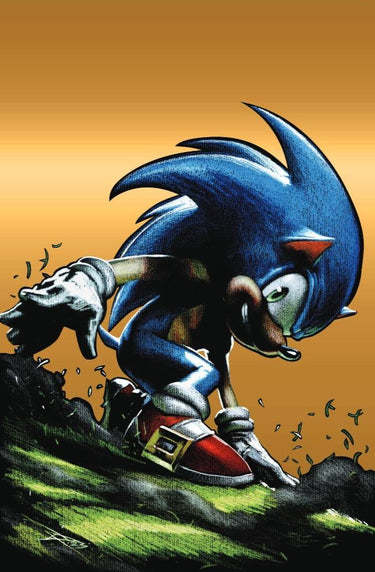 Sonic the Hedgehog #76 Gabrielle Dell'Otto MegaCon Exclusive Gold Foil Virgin - State of Comics