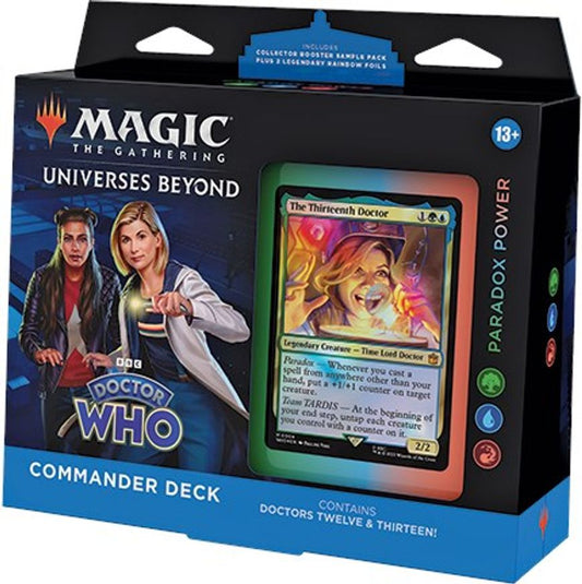 Magic the Gathering Universes Beyond: Doctor Who - Paradox Power Commander Deck - State of Comics