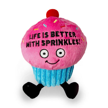 Life Is Better With Sprinkles Cupcake Plushies - State of Comics