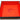 Old School Dice: Square Rolling Tray - Orange w/ Blue Back - State of Comics