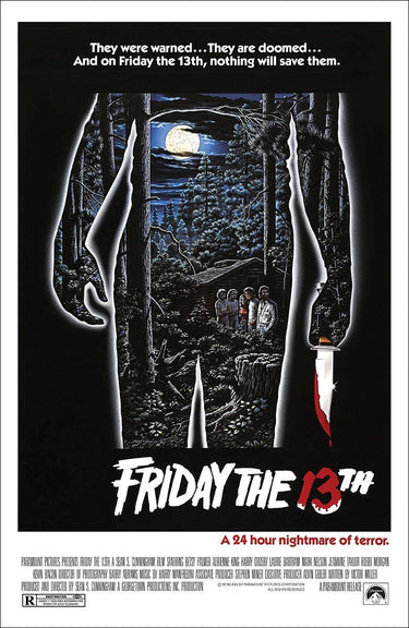 Friday The 13th Original Movie One Sheet Size 11x17 - State of Comics