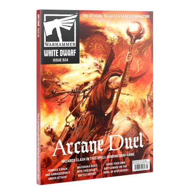 White Dwarf Issue #524 magazine by Games Workshop featuring gaming and hobby content on the cover.