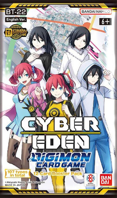 Digimon Cyber Eden Booster Pack - State of Comics