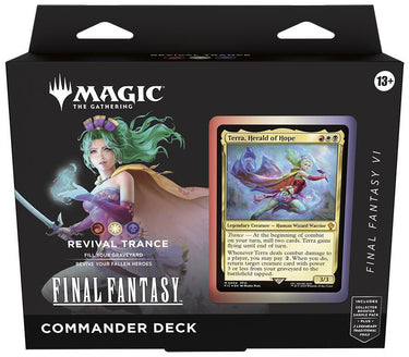 Magic The Gathering Final Fantasy VI Commander Deck Revival Trance Terra - State of Comics