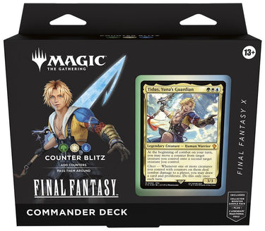 Magic The Gathering Final Fantasy X Commander Deck Counter Blitz Tidus - State of Comics
