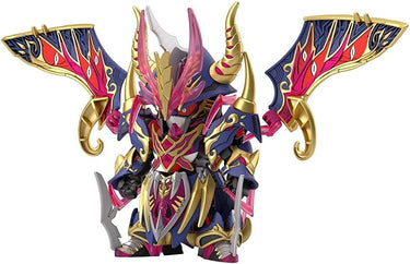 Bandai Hobby SD Gundam World Heroes Warlock Aegis Gundam model kit with detailed armor and weapon features.