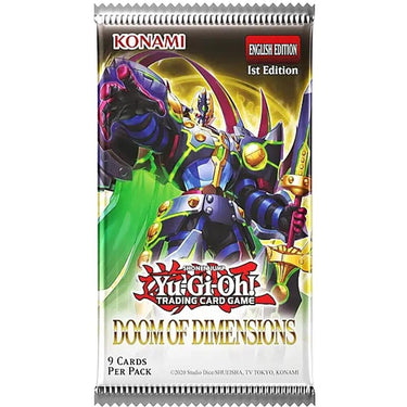 Yu-Gi-Oh! Doom of Dimensions Booster Pack - State of Comics