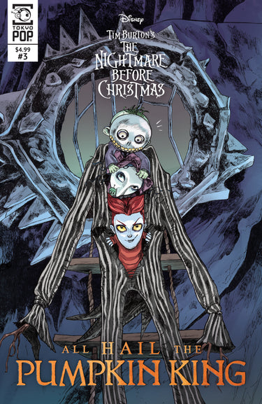 Disney Tim Burton's the Nightmare Before Christmas All Hail the Pumpkin King Issue #3