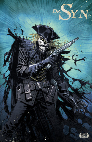 Dr. Syn #1 cover by Dustin Weaver, character design variant comic from Oni Press