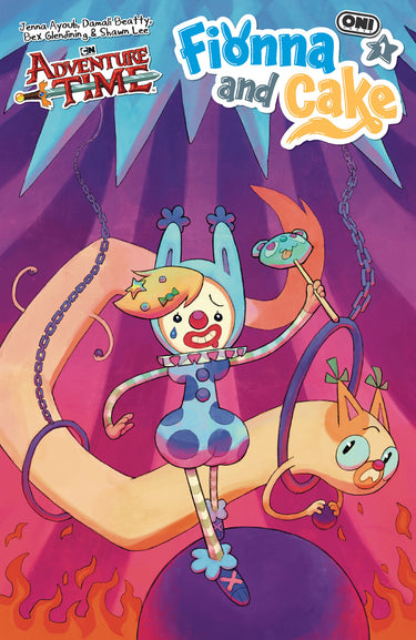 Adventure Time Fionna & Cake #1 Cvr G Calculus Homework 1:20 variant comic cover by Oni Press