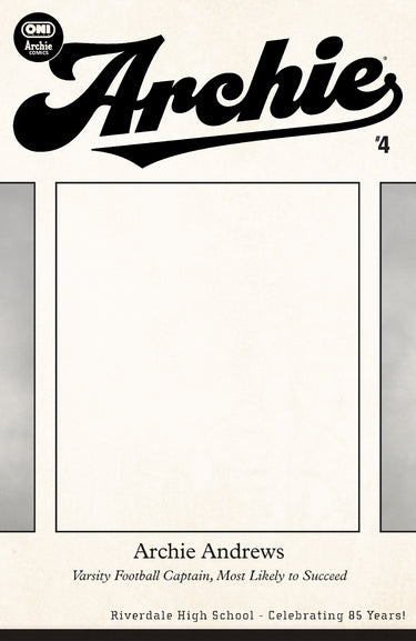 Archie #4 Cvr F Riverdale Yearbook Blank Sketch Var cover