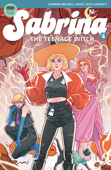 Sabrina The Teenage Witch #4 Cvr A by Marguerite Sauvage, Oni Press comic book cover