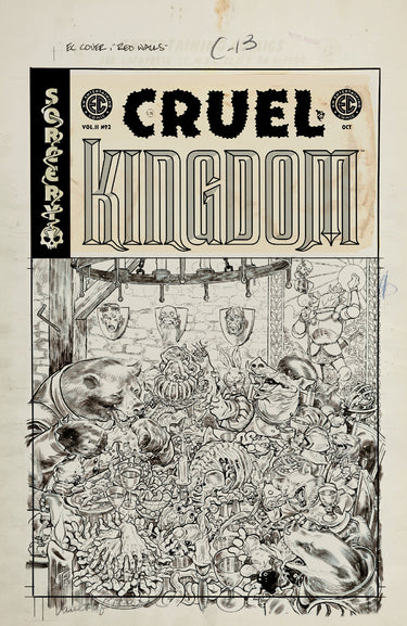 Ec Cruel Kingdom 2 #2 Cvr D Inc 1:20 Tom Fowler B&w Artist Edition Var