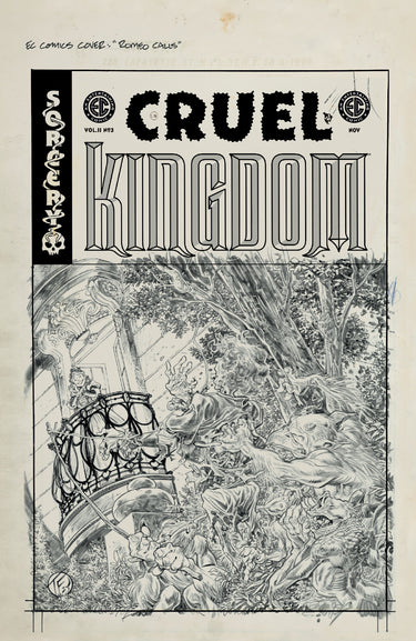 Ec Cruel Kingdom 2 #3 Cvr D Tom Fowler B&w Artists Edition 1:20 Var