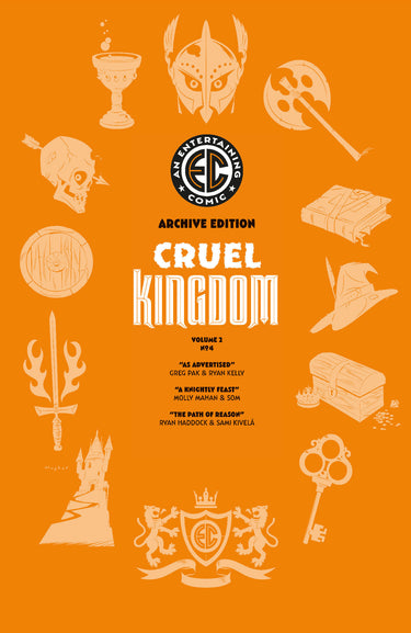 EC Cruel Kingdom 2 #4 Cvr E Rian Hughes Archive Edition Var RI 1:50 Variant cover by Rian Hughes