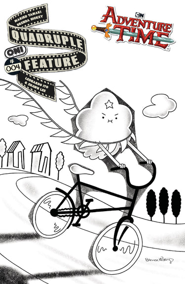 Adventure Time Quadruple Feature #4 Cvr D Inc 1:20 Brenda Hickey Var