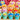 BCmini Zodiac Kids blind box with colorful packaging and various zodiac-themed toys inside.
