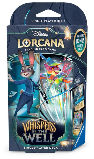 Lorcana Whispers in the Well Starter Deck Sapphire & Steel - State of Comics