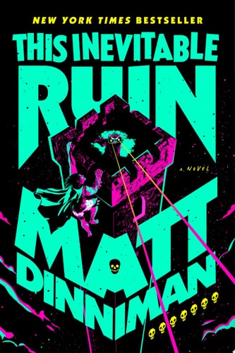 Cover image of "This Inevitable Ruin" book by Penguin Publishing Group, featuring dark, atmospheric artwork.
