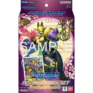Digimon Card Game Advanced Deck Amethyst Mandala ST-22 - State of Comics