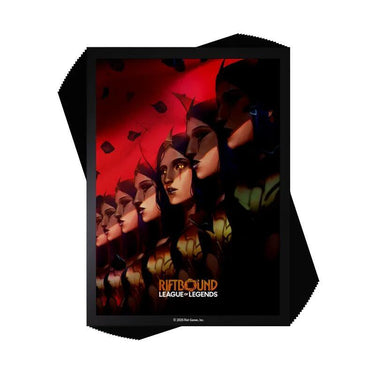 Riftbound League of Legends Leblanc Deceiver art card sleeves for trading card game protection, by UVS Games.