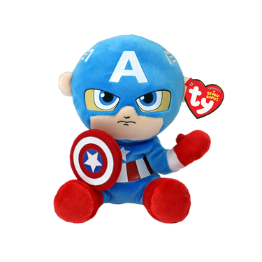 Captain America Beanie Babies Plush S - State of Comics