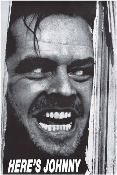 The Shining Here's Johnny! 24X36: Indivifually Rolled & Labeled - State of Comics
