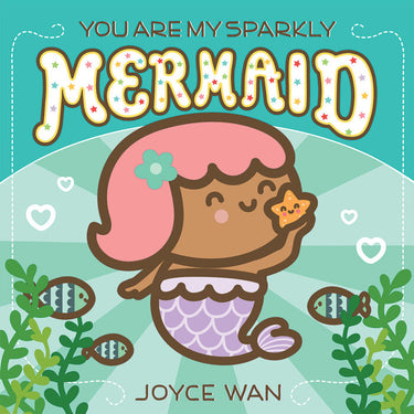 Sparkly mermaid book titled "You Are My Sparkly Mermaid" by Scholastic Inc. featuring colorful, glittery ocean-themed cover art.