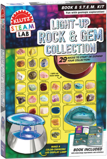 Klutz: Light Up Rocks & Gems Collection - State of Comics