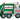 Colorful children's book cover titled "I Am a Garbage Truck" by Scholastic Inc., featuring a cartoon garbage truck on the front.