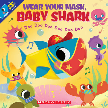 Wear Your Mask Baby Shark - State of Comics