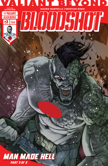 Valiant Beyond Bloodshot #6 - Man Made Hell #3 Variant B Birr