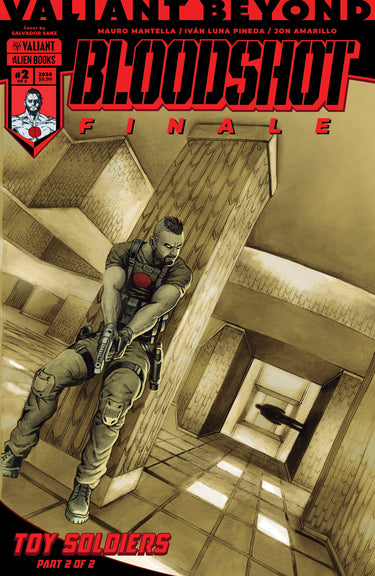 Valiant Beyond Bloodshot #8--Toy Soldiers #2 Finale Cvr A Sanz