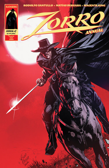 Zorro Annual #1 Cvr B Variant Ossio cover by Fico Ossio