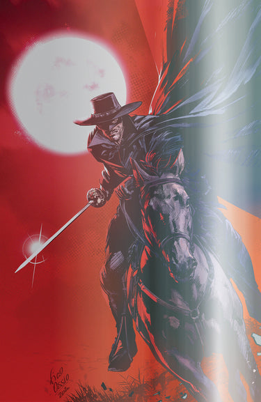 Zorro Annual #1 comic book cover with foil and full art variant, published by IDW Publishing, featuring detailed Zorro artwork.