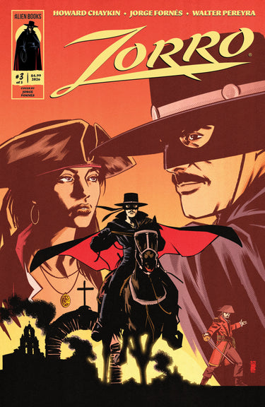 Zorro #3 Cvr A Fornés