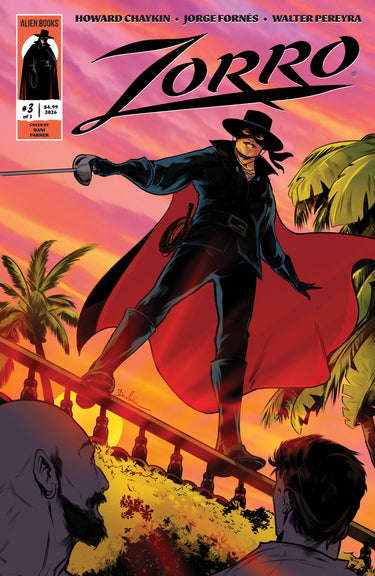 Zorro #3 Variant B Parker
