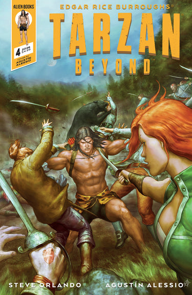 Tarzan Beyond #4 Cvr A Alessio
