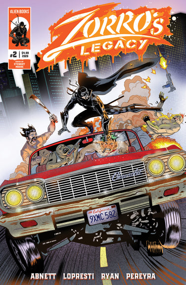 Zorro's Legacy #2 Variant B Moore