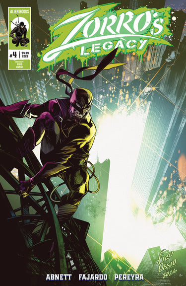 Zorro's Legacy #4 Variant B Ossio