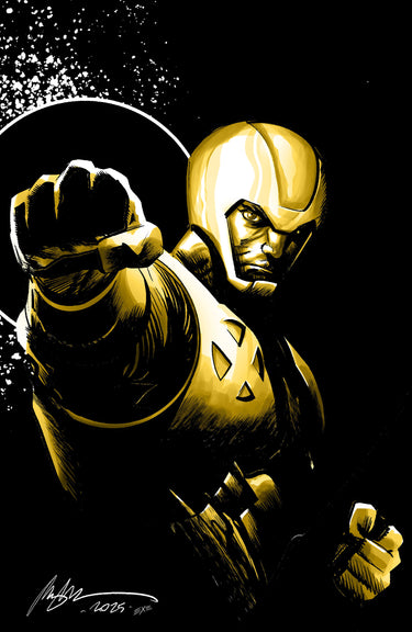 X-O Manowar Black White & Gold #2 Variant C Albuquerque Full Art