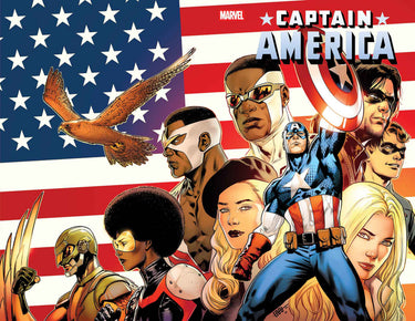 Captain America by Cafu Poster