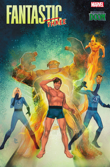 Marvel Fantastic Four #30 comic book featuring Doom, illustrated by Rod Reis, with colorful cover art and detailed character design.