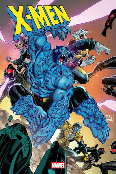 Pre-order Marvel X-Men #32 comic book featuring dynamic cover art with X-Men characters in action.