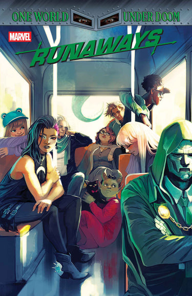 Marvel Runaways #5 comic book back issue featuring cover art from the Doom storyline