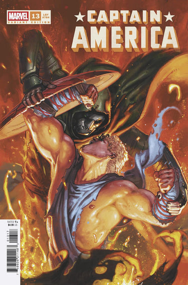 Captain America #13 Davide Paratore Variant Arm