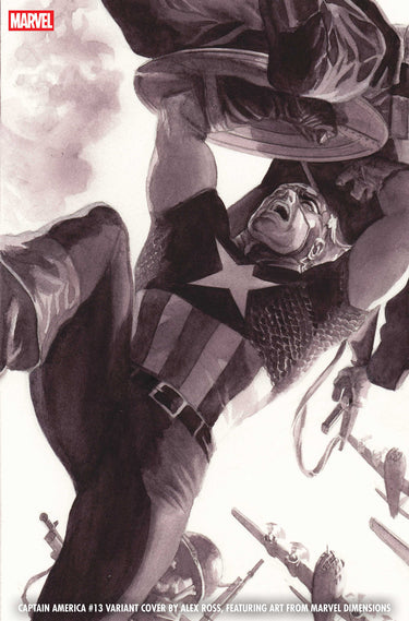 Captain America #13 Alex Ross Marvel Dimensions Variant Arm