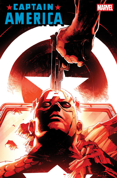 Captain America #19 Cvr A cover by Valerio Schiti