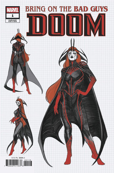 Bring On The Bad Guys Doom #1 Alessandro Cappuccio Design Variant